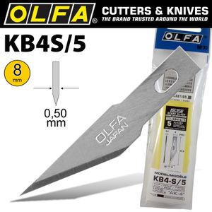 OLFA Precision Art Blade 5/pack 8mm